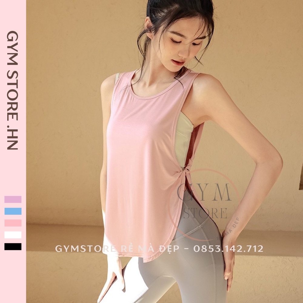 Áo TankTop Tập Gym Nữ Thun Cotton Áo Ba Lỗ Thoáng Mát Thể Thao Đồ tập nữ Rẻ Đẹp 𝑮𝒀𝑴𝑺𝑻𝑶𝑹𝑬 041