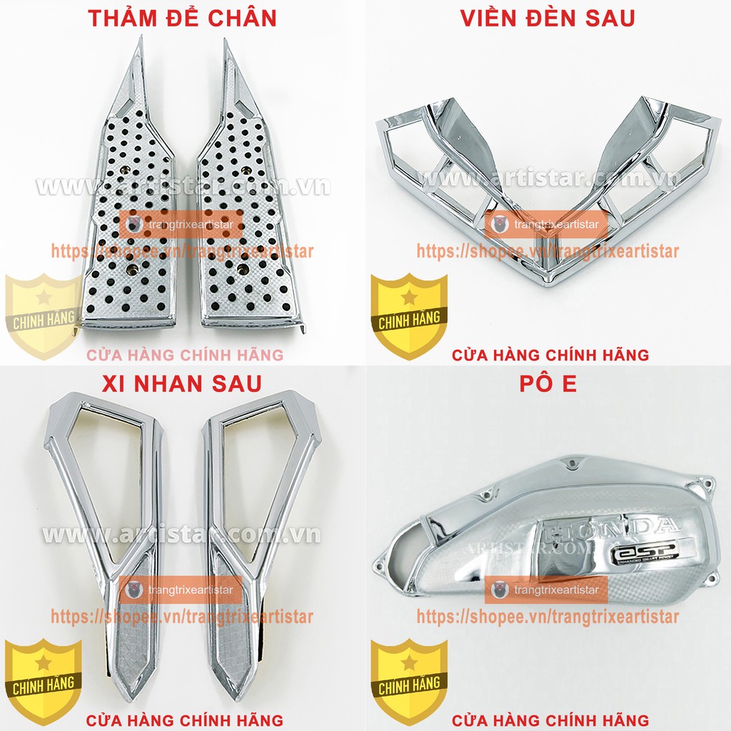 Ốp Trang Trí Xe AIR BLADE 2016 - 2019