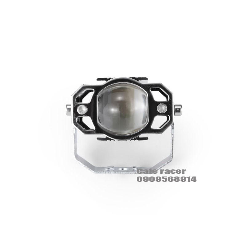 Đèn pha mini bi cầu 2 chế độ sáng vàng và trắng motoled dùng nguồn từ 12V-24v-48v-80V