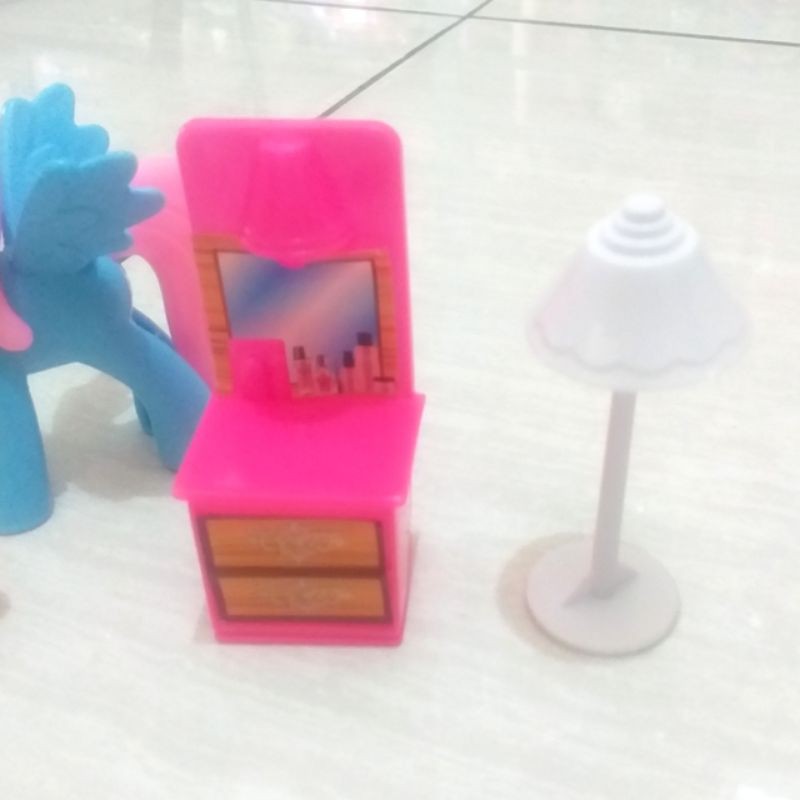 Set 3 Món Đồ Chơi Chú Ngựa Pony Plus Dễ Thương Cho Bé Gái