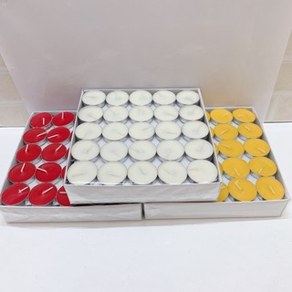 Nến Tealight Trơn - Dana Candle - Hộp 100 Viên