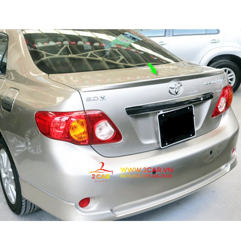 Đuôi gió liền cốp xe Toyota Altis 2009 - 2013