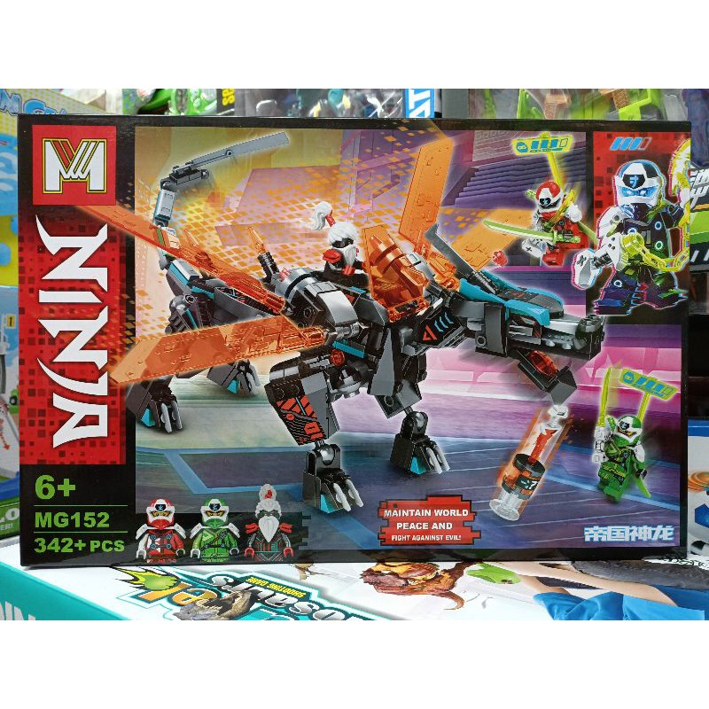 Xếp hình lắp ghép lê gô NINJA Rồng MG152