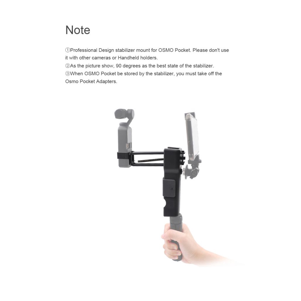Bộ giảm xóc cầm tay hình chữ Z z-axis cho DJI Osmo Pocket | BigBuy360 - bigbuy360.vn