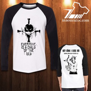 [SIÊU RẺ] 6 MẪU ÁO DÀI TAY ONE PIECE ZORO ACE LUFFY ĐẸP HOT GIÁ RẺ NHẤT