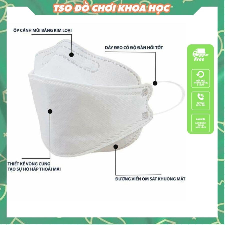 [Set túi 5 &10 cái] Khẩu trang y tế 4D TT mask k94 , 4 lớp kháng khuẩn ngăn ngừa các bệnh lây nhiễm qua đường hô hấp