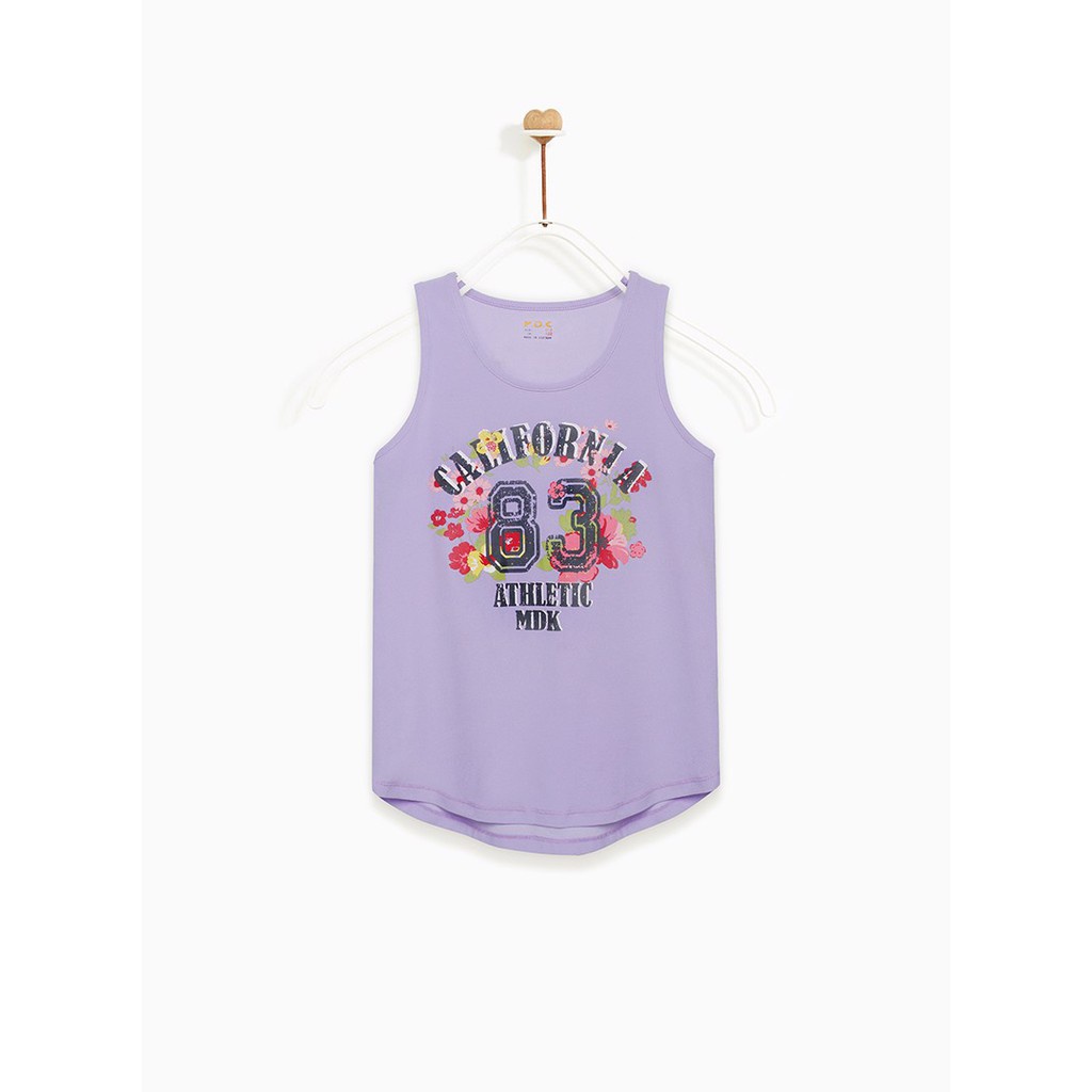 Áo bé gái không tay Printed regular tank M.D.K - thể thao, cá tính