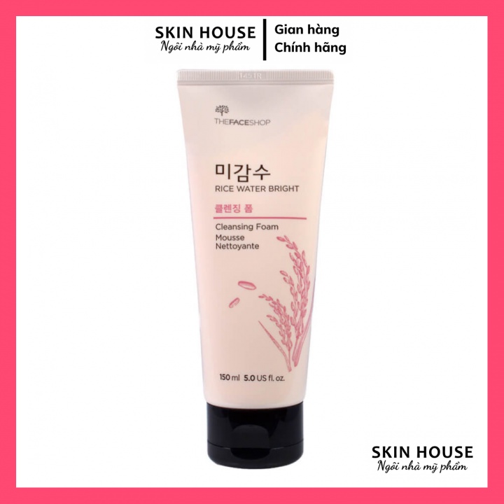 Sữa Rửa Mặt Gạo The Face Shop Rice Water Bright Foaming Cleanser 150ml