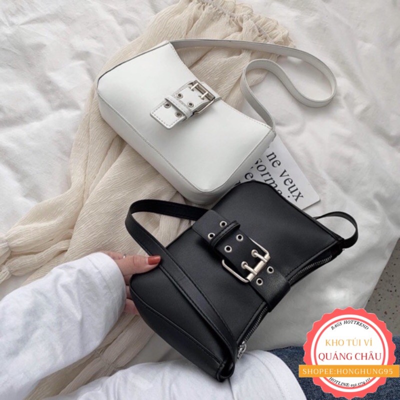 [Mã FAMAYWA2 giảm 10k đơn từ 50k] Túi Kẹp Nách Nữ🔥FREESHIP🔥Túi Đeo Chéo Nữ Kẹp Nách Phối Khoá Gài Hottrend 2020 HH601 | BigBuy360 - bigbuy360.vn