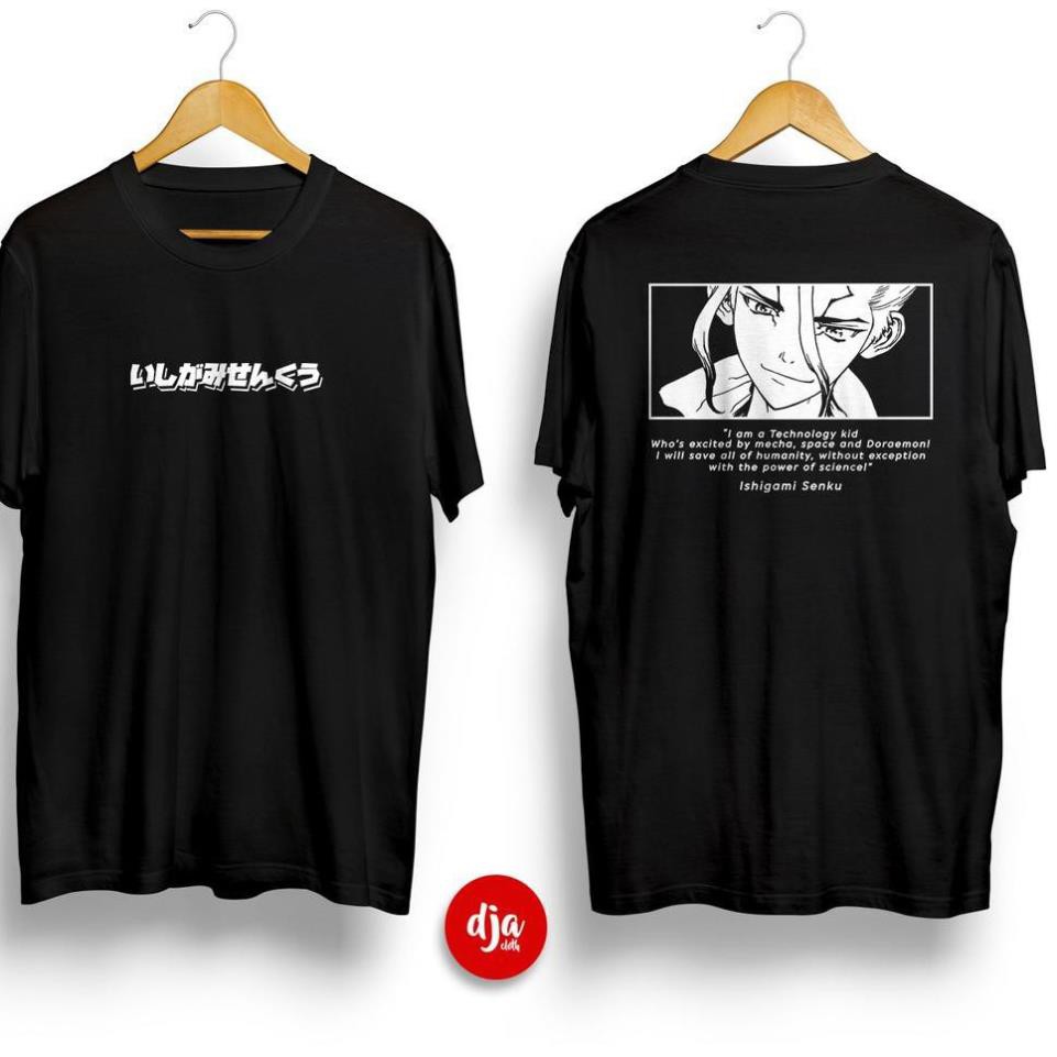 Mẫu áo thun Senku Ishigami Dr Stone World Science Manga Anime độc đẹp giá rẻ