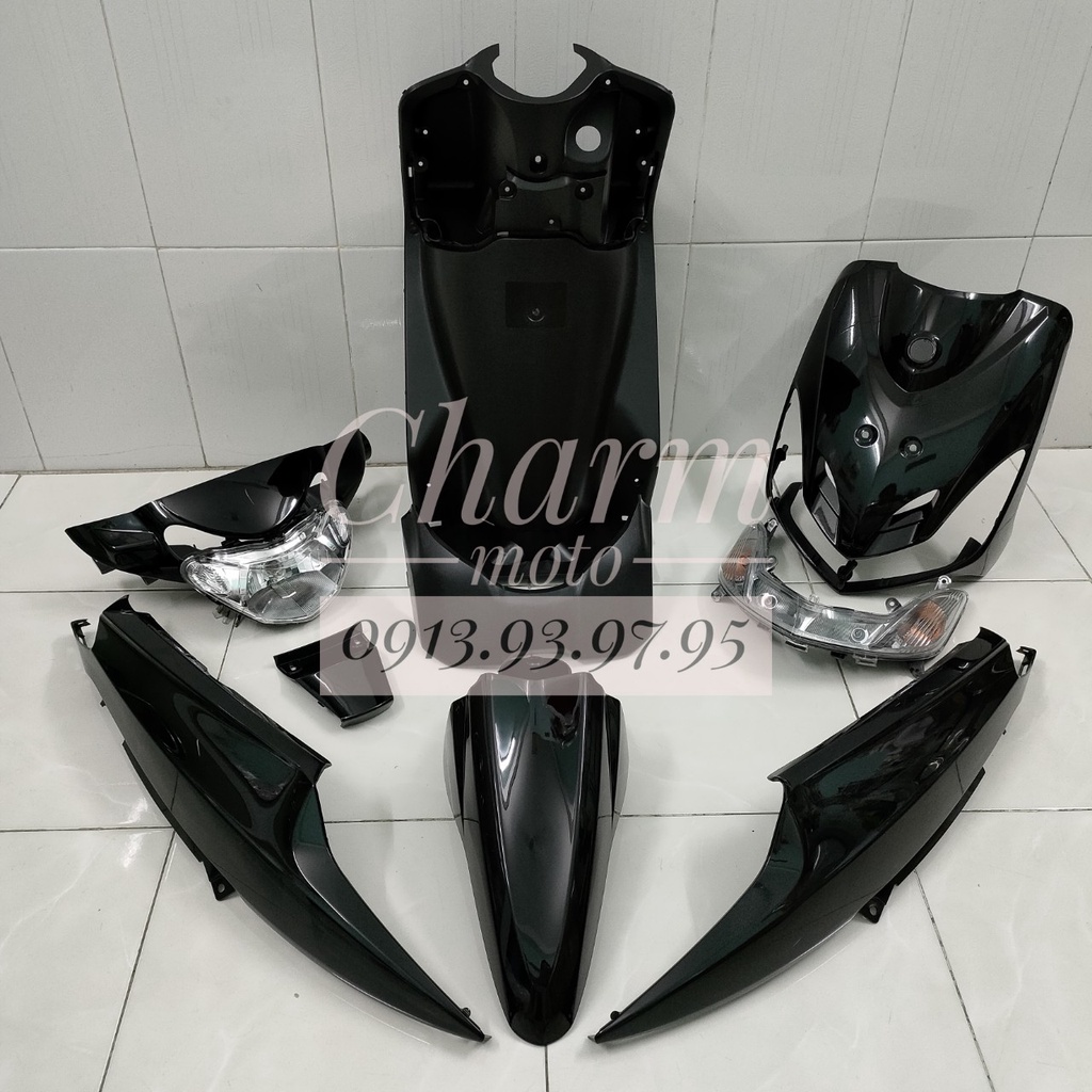 Dàn áo MIO smile bộ Full đồ màu  - Plastic full set for Mio Smile