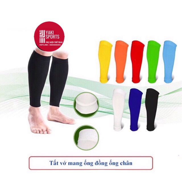 Tất vớ thể thao mang ống đồng ống chân (1 đôi) Tất ống chân thể thao bóng đá