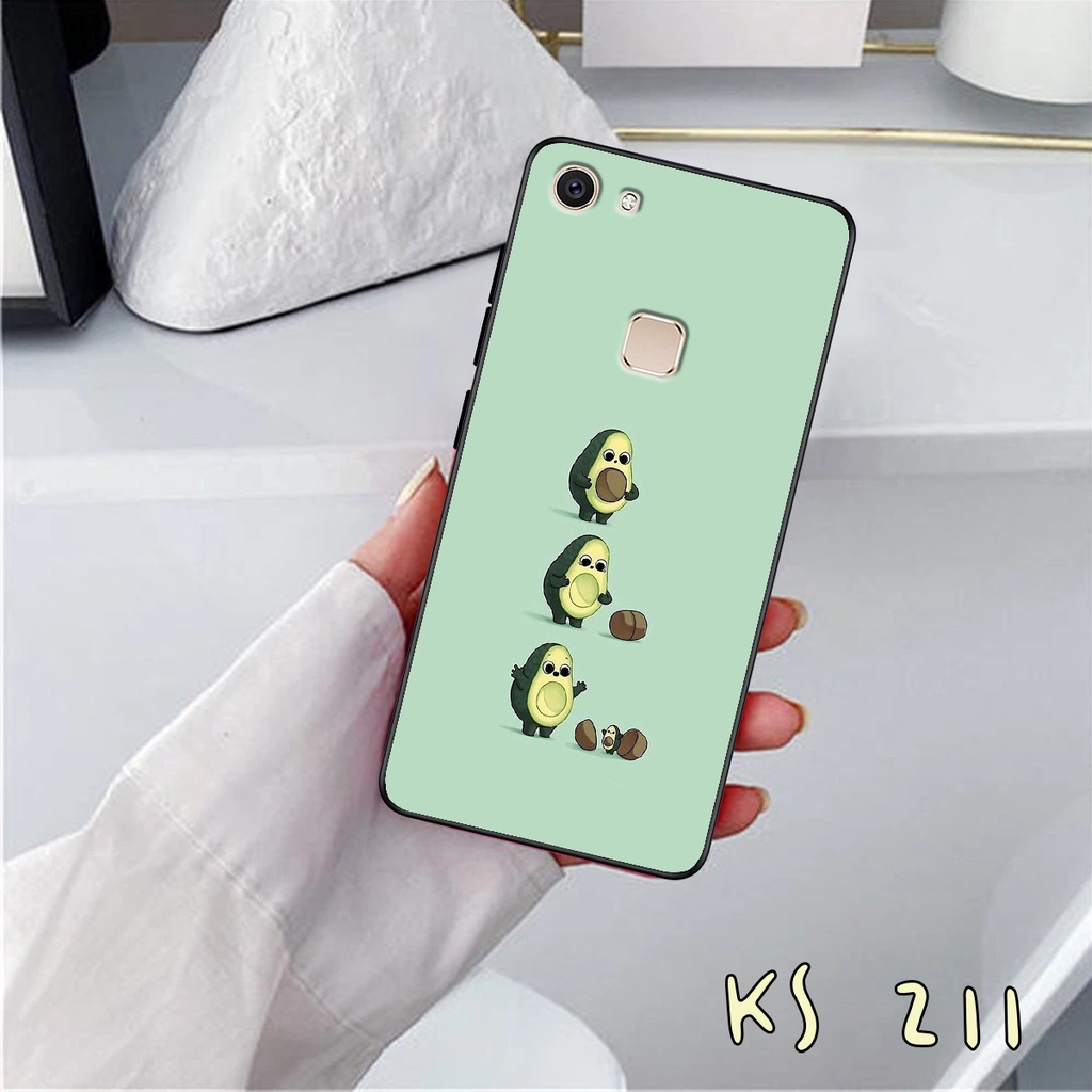 Ốp lưng Vivo Y71 - Vivo Y81 - Vivo Y83 - Ốp in hình trái bơ siêu dễ thương