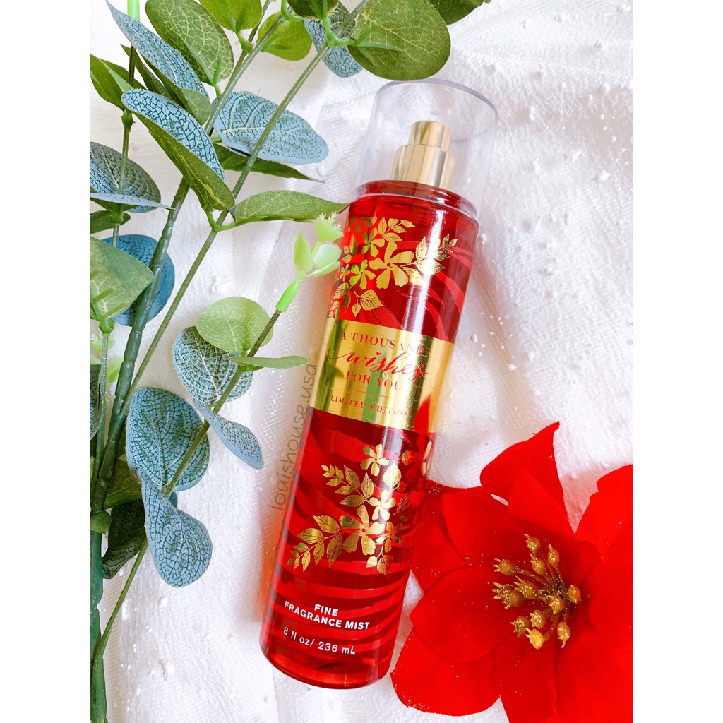 Full Size 236ml - Xịt thơm toàn thân Bath & Body Works Mỹ