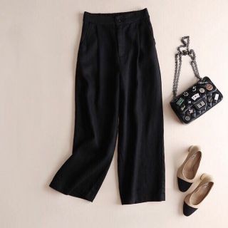 Quần culottes đũi