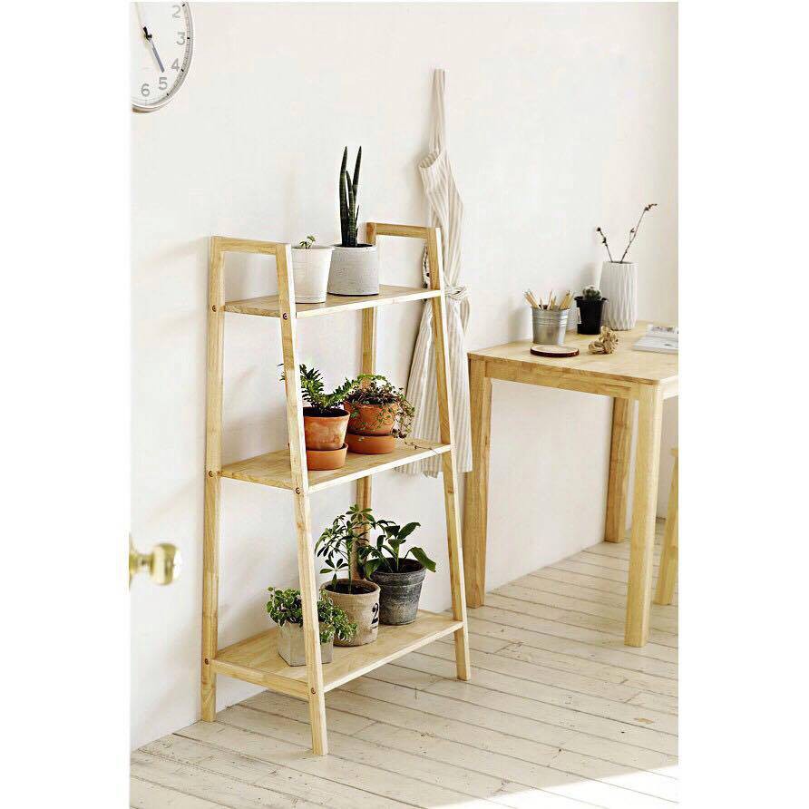 KỆ SÁCH 3 TẦNG KIỂU HÀN QUỐC A BOOKSHELF - MÀU GỖ TỰ NHIÊN