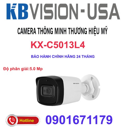 Camera 4 in 1 hồng ngoại 5.0 Megapixel KBVISION KX-C5013L4