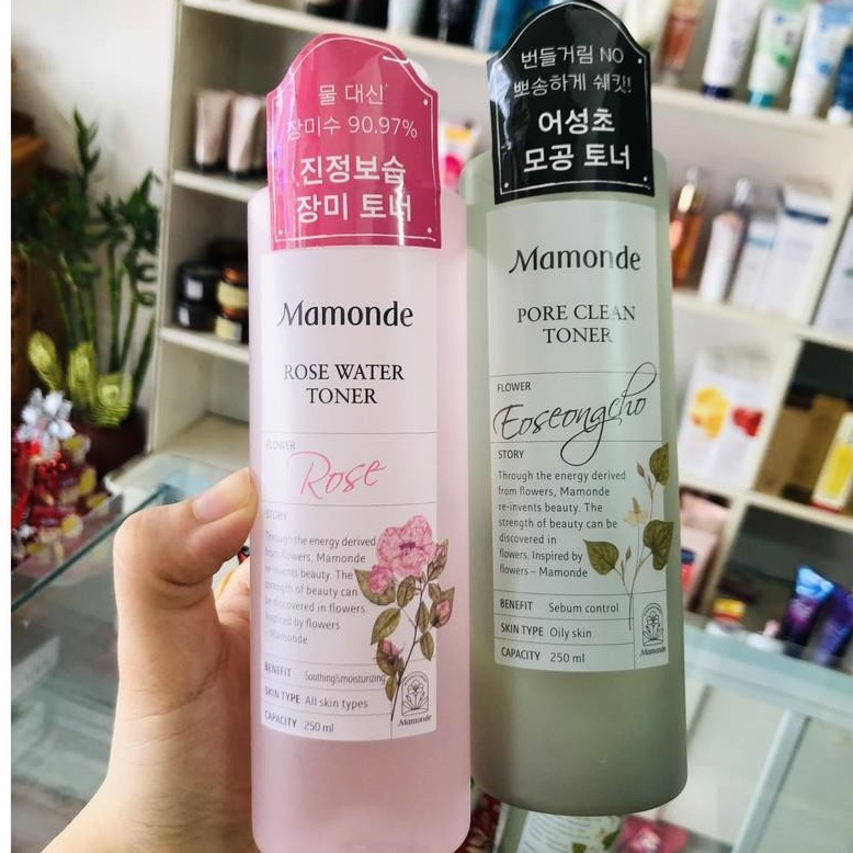 NƯỚC HOA HỒNG MAMONDE TONER HOA HỒNG DIẾP CÁ 250ML