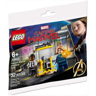 Lego polybag 30453 - nick fury và captain marvel