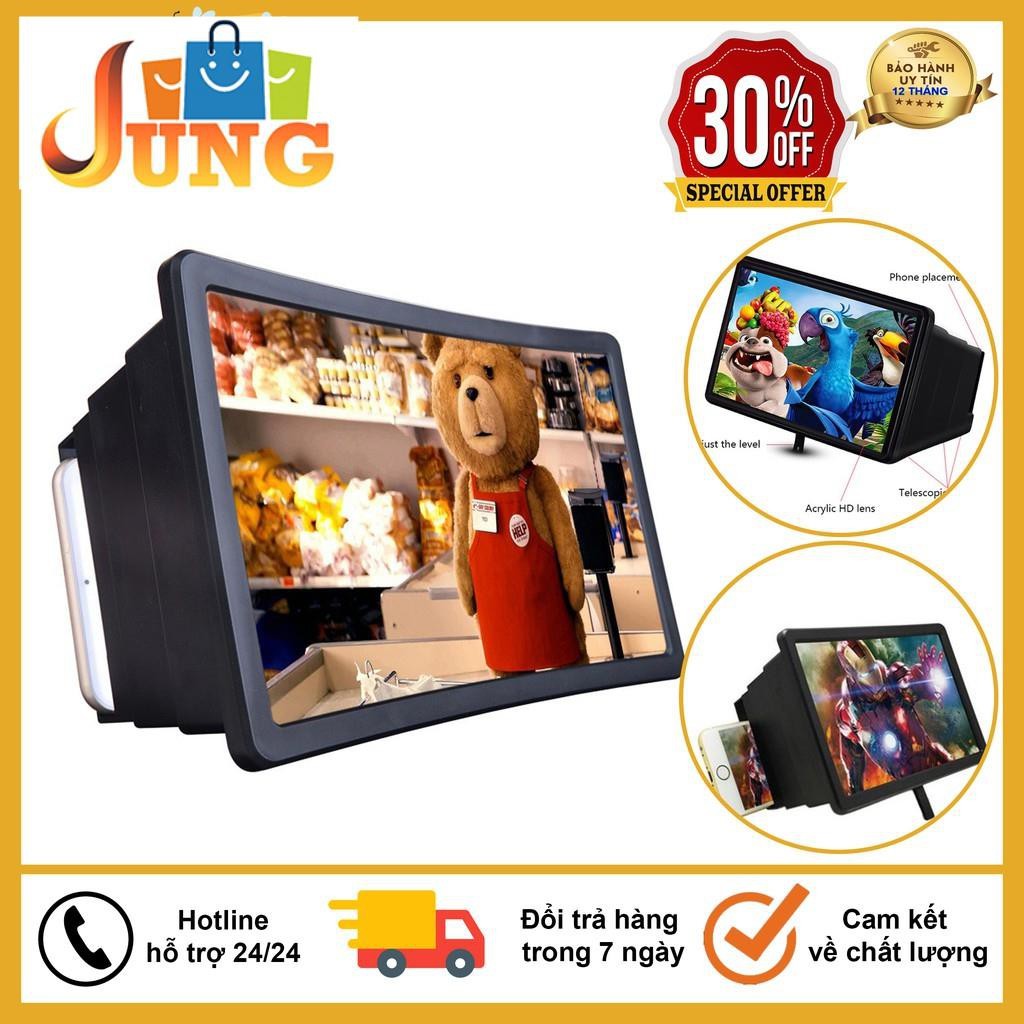 Kính Xem Phim Phóng Đại Hình Ảnh Điện Thoại 3D 8 Inch Thế Hệ Mới 2020