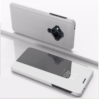 Bao da điện thoại mặt gương trong suốt sang trọng dành cho VIVO S1 Pro