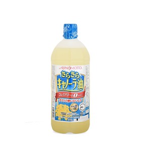 Thùng 10 chai dầu ăn hoa cải Ajinomoto Nhật  Bản 600ml x 10chai  Date t 2 2021