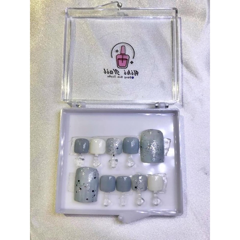 [NAILBOX] Móng up chân - Móng up thiết kế theo yêu cầu