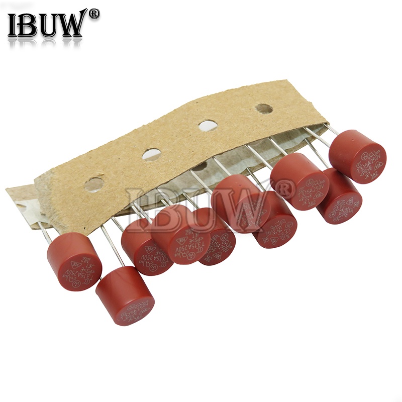 Bộ 10 Cầu Chì LCD 382 T0.5A 500mA 1A 1.6A 2A 2.5A 3.15A 4A 5A 6.3A 250V 8*8