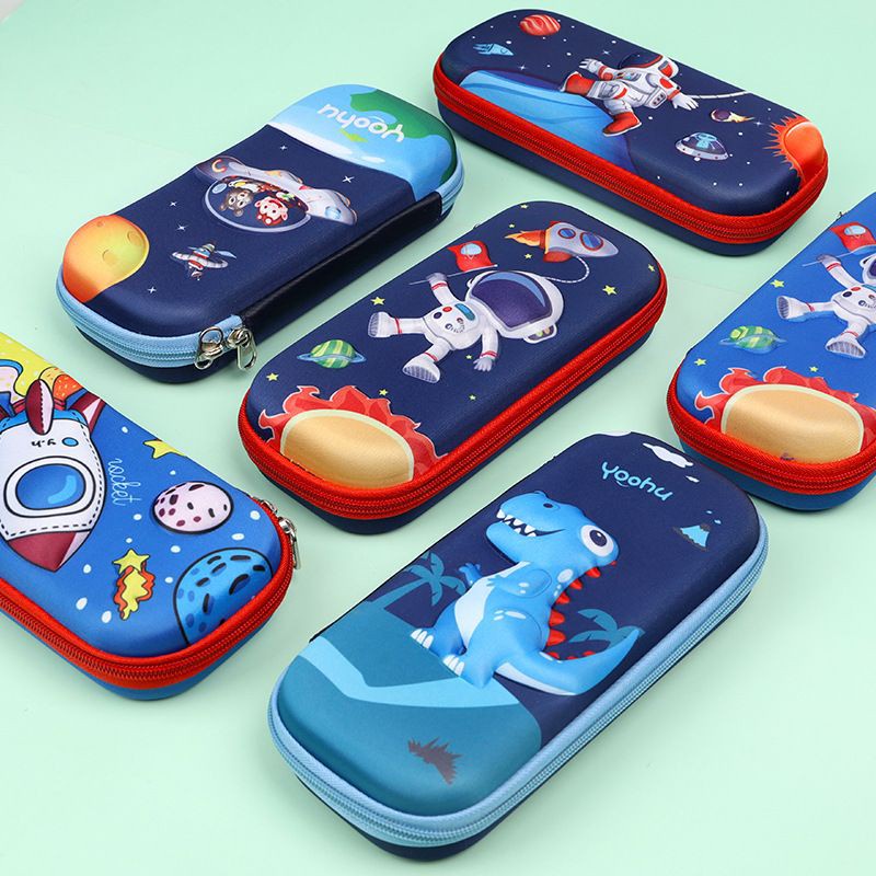 Hộp Đựng Bút FREESHIPHộp Bút Nổi In 3D Họa Tiết Hoạt Hình Dễ Thương Cho Bé