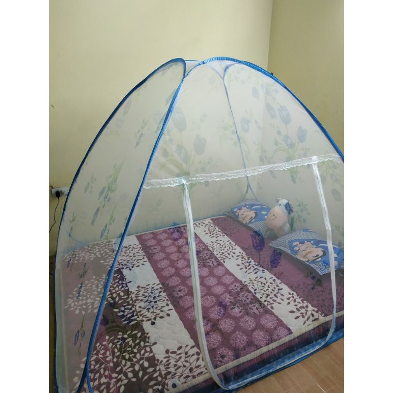 Màn Chụp Tự Bung Gấp Gọn Tiện Lợi - Mùng Chụp đỉnh chóp cao