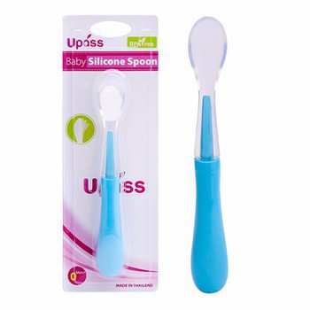 Upass Thìa ăn dặm silicon 3017