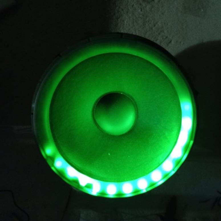 Loa bass 40 kèm đèn led nháy theo nhạc tròn công suất 150W - 250W 4 ôm mẫu mới năm 2022