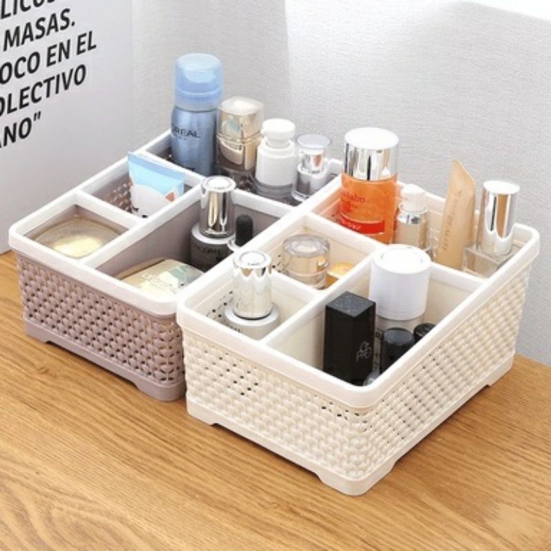  KHAY ĐỰNG MỸ PHẨM 4 NGĂN, ĐỰNG VP PHẨM