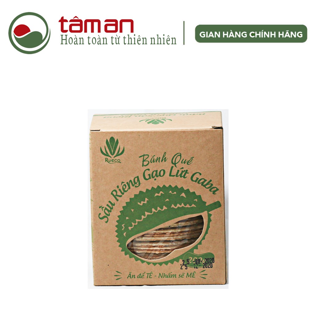 Bánh Quế Sầu Riêng Gạo Lứt Gaba 200gr