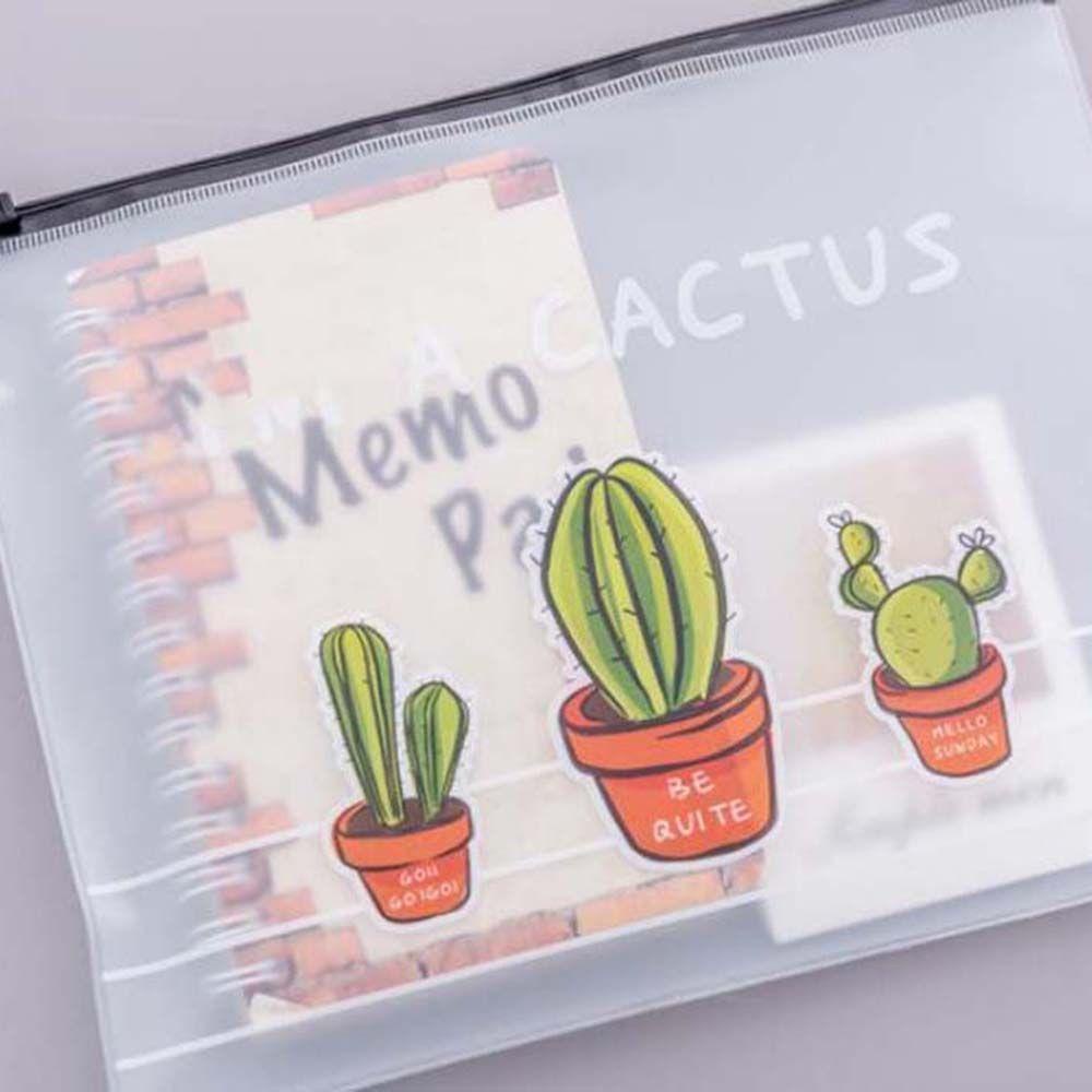 Túi Đựng Bút Bằng PVC Có Khóa Kéo Tiện Dụng Khi Đi Du Lịch Ốp