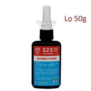 Keo dán thủy tinh kim loại keo uv keo hàn thủy tinh keo gắn pha lê