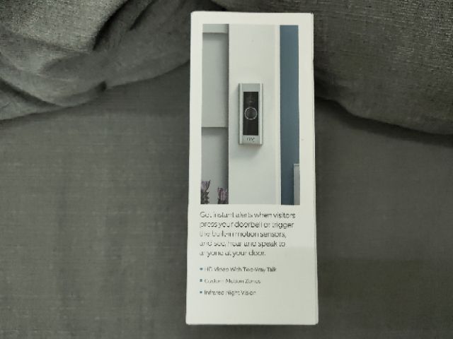 Chuông cửa thông minh Ring video doorbell pro