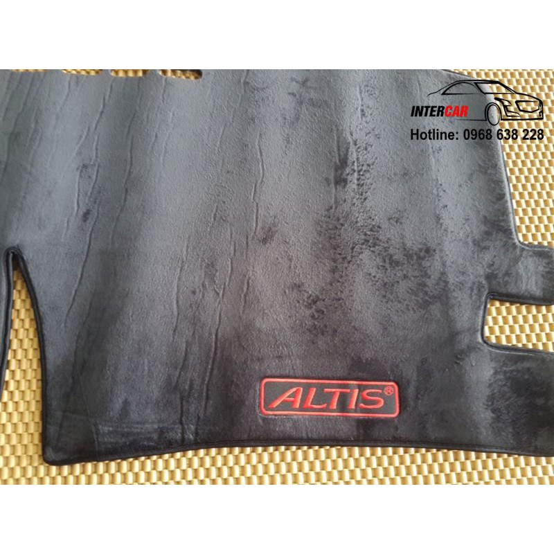Thảm taplo nhung xe Toyota Altis 2011