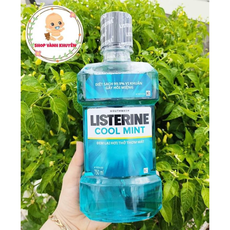 Nước Súc Miệng Listerine Hương Bạc Hà - Cool Mint