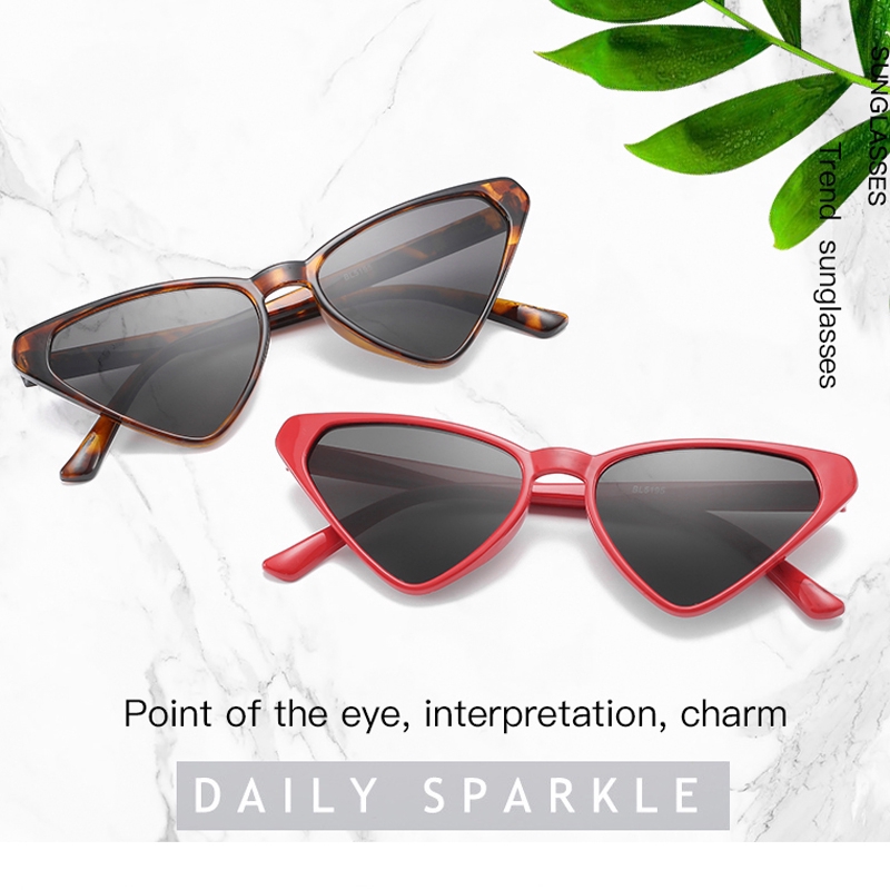 Kính mát gọng tam giác thời trang cho nữ