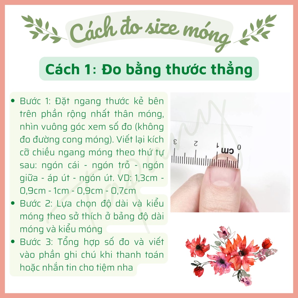BỘ 10 MÓNG TAY GIẢ THIẾT KẾ THEO YÊU CẦU ĐÍNH NƠ PHONG CÁCH DỄ THƯƠNG