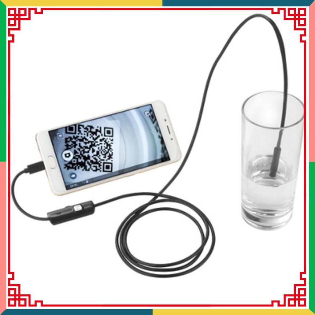 HOT Camera nội soi công nghiệp 5.5-8mm điện thoại Android kèm với đường dây cứng camera USB Bán chạy Best Seller