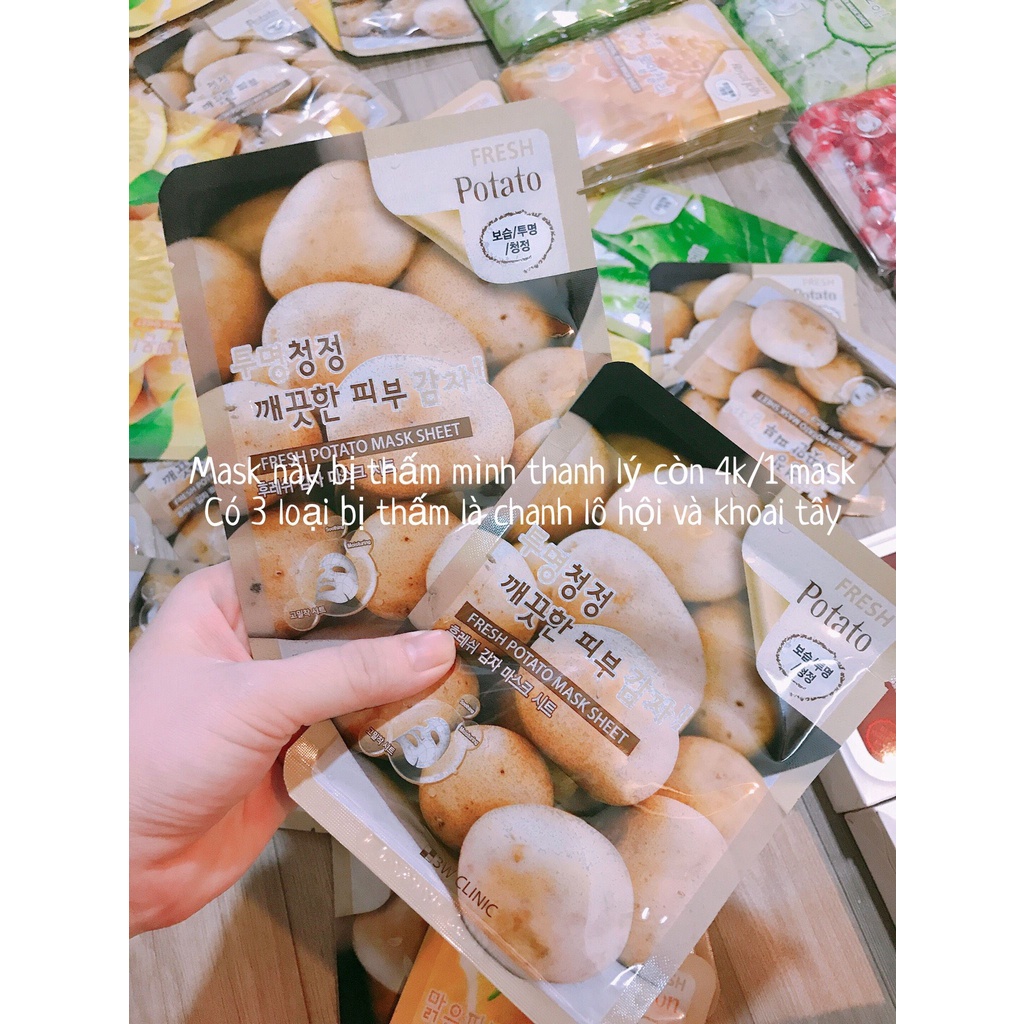 Mặt Nạ Dưỡng Da 3W Clinic Mask Sheet