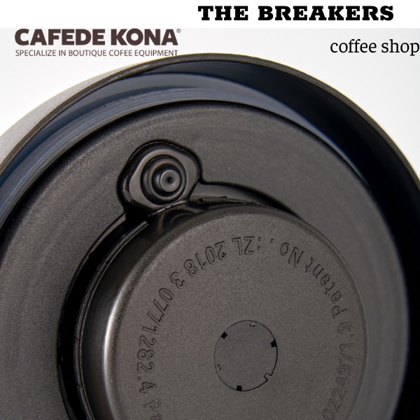 Hũ Đựng Cà Phê Thủy Tinh Van Hút Chân Không Cafede Kona