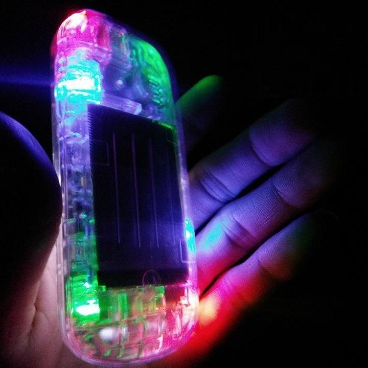 Combo Vỏ Trong+ Sườn led trong suốt nokia 1280