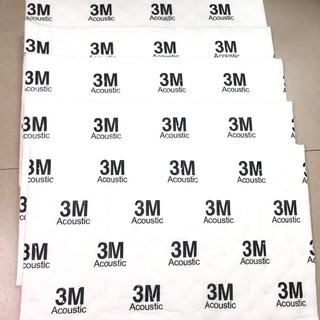 Combo 5 Bông cách âm tiêu âm ôtô hiệu 3M™ dày 10mm khổ 50x80cm