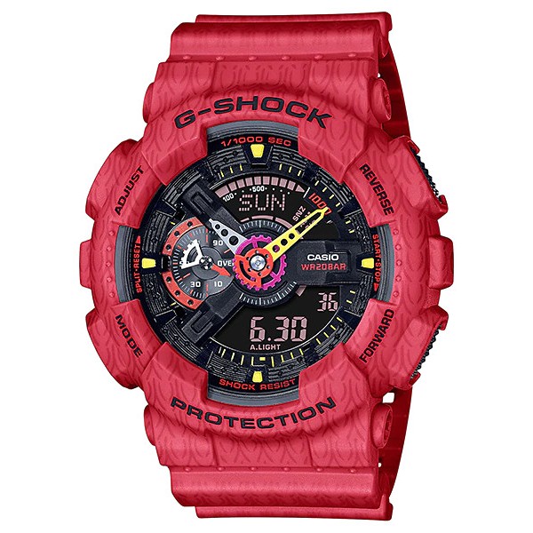 Đồng Hồ Casio Nam Dây Nhựa GSHOCK GA-110SGH-4ADR Chính Hãng