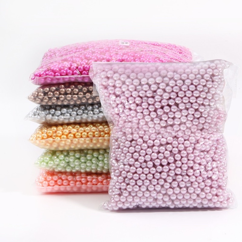 Sỉ 1kg hạt trai nhựa trang trí,làm đồ hanmade,trang trí oản,hoa sáp
