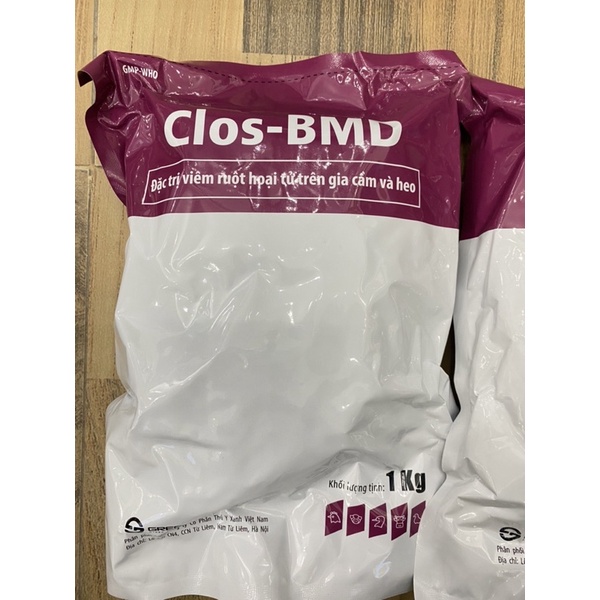1 gói Clos-BMD dùng cho gà vịt heo