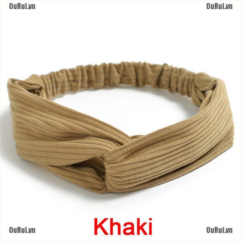 (FCC) Băng Đô Vải Thiết Kế Đơn Giản Thời Trang Cho Nữ